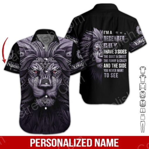 December Guy Custom Name Hawaiian Shirts HN2026