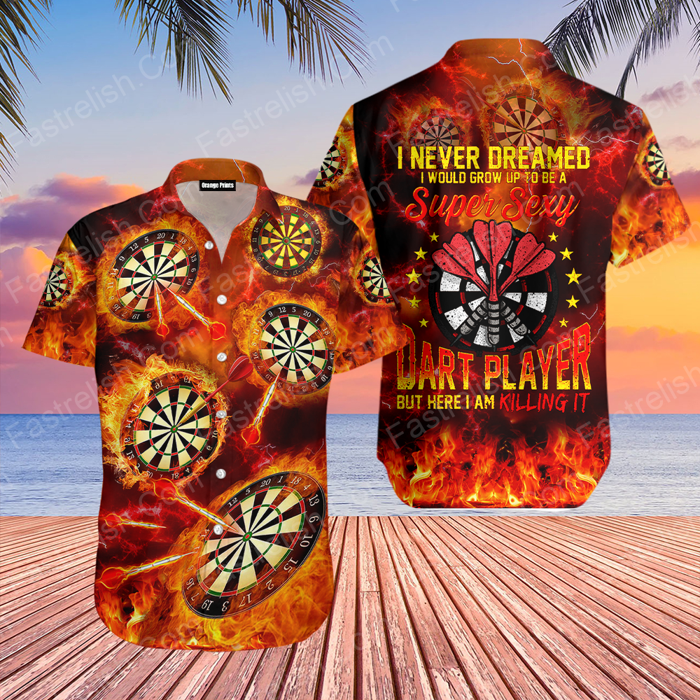 Darts Love it Hawaiian Shirts WT1475