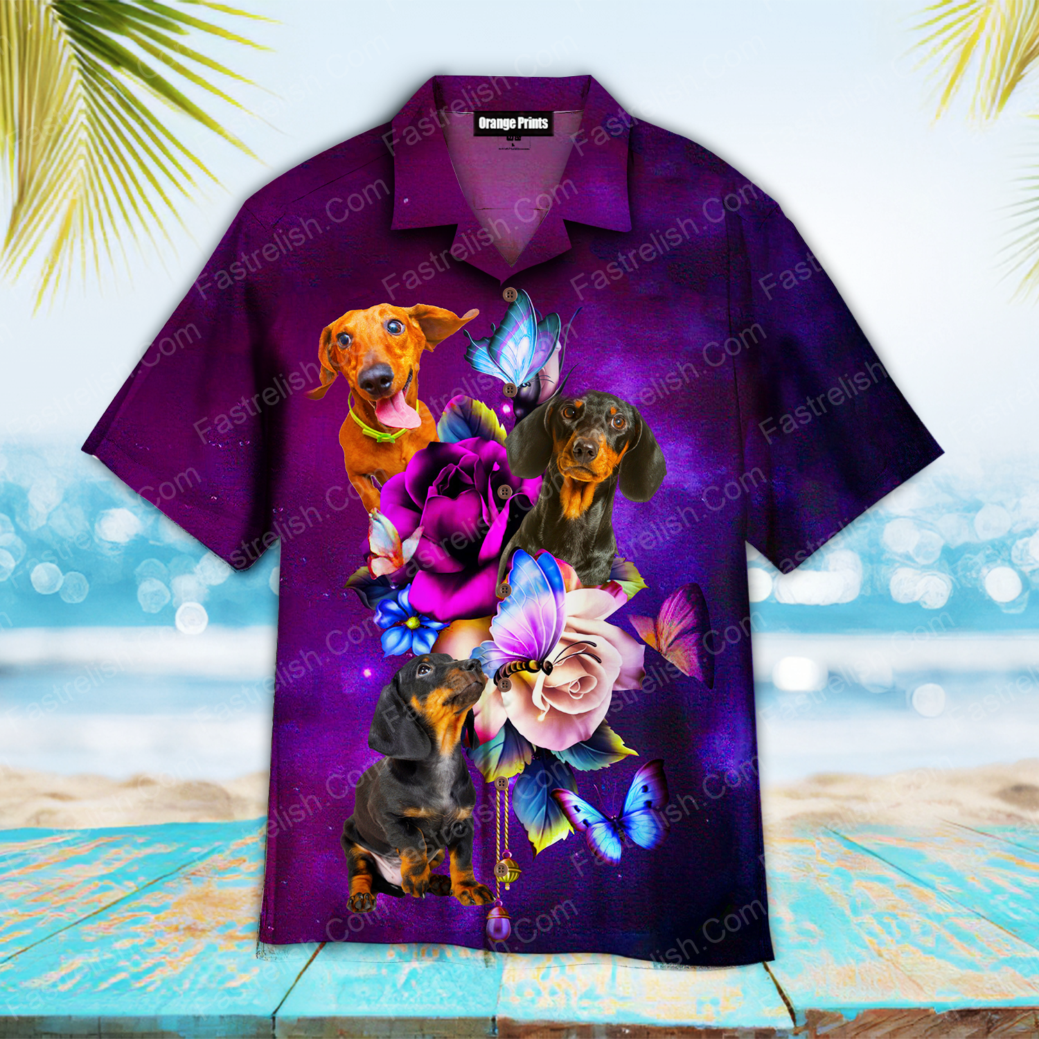 Dachshund Dog Hawaiian Shirts WT5977