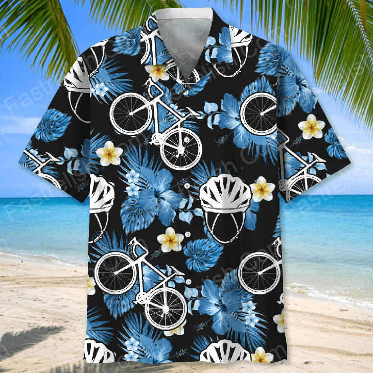 Cycling Nature Hawaiian Shirts | HW8687