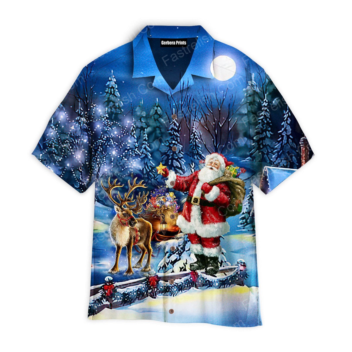 Santa Claus Is Coming With You Hawaiian Shirts WT7370