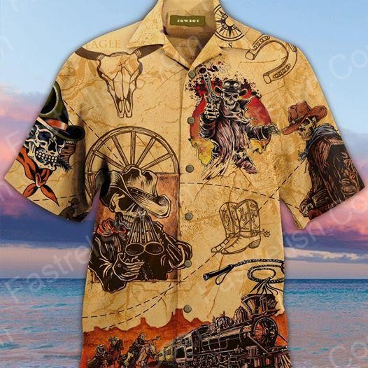 Cowboy Hawaiian Shirts HW3933