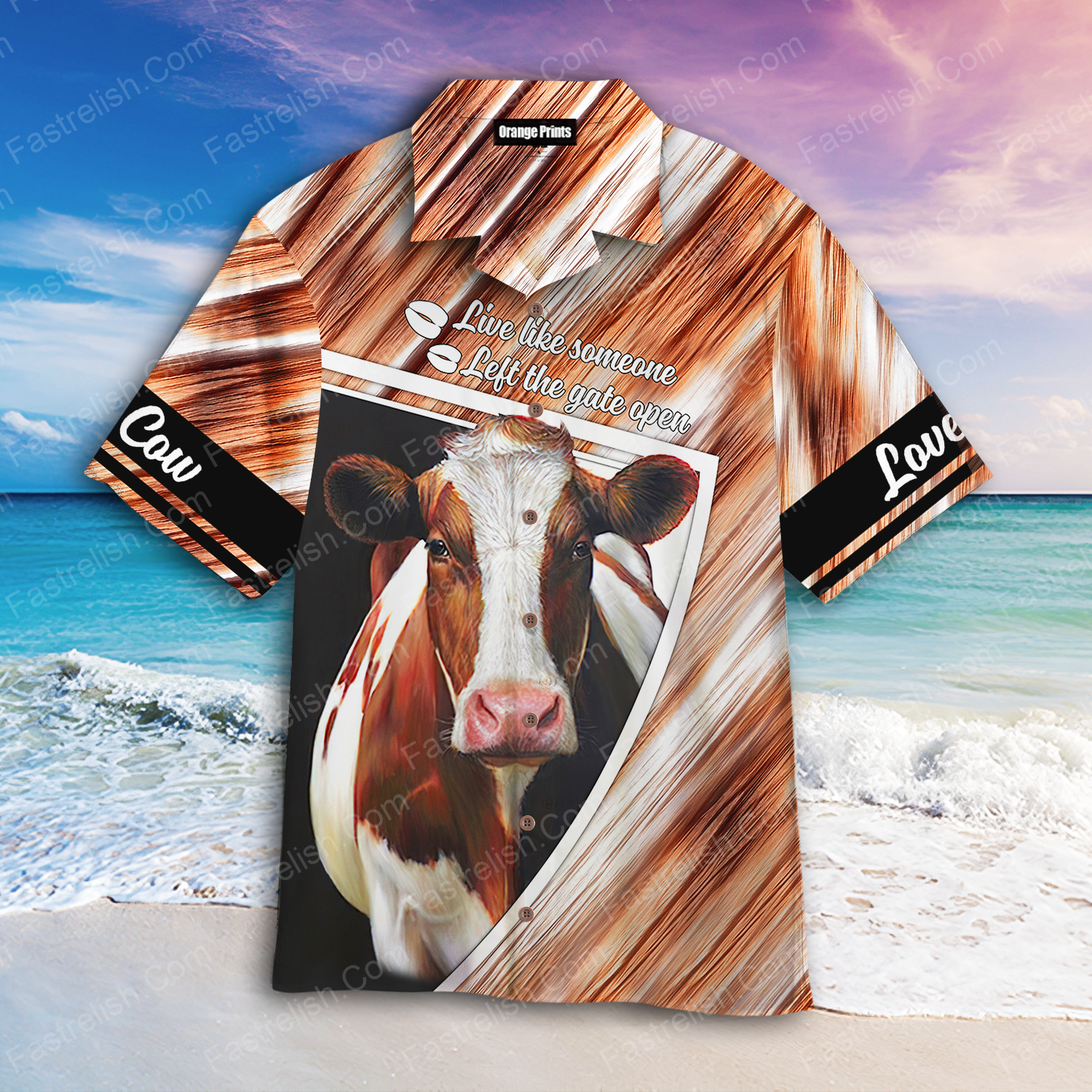 Cow Hawaiian Shirts WT5952