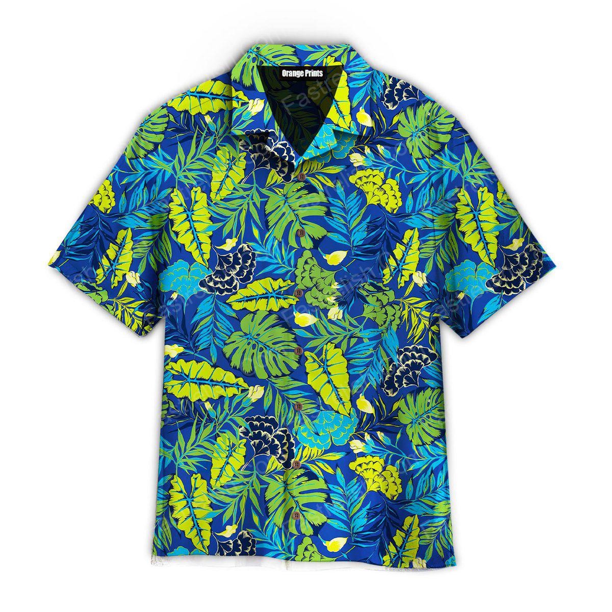 Colorful Summer Vibes Tropic Pattern Hawaiian Shirts WT6841