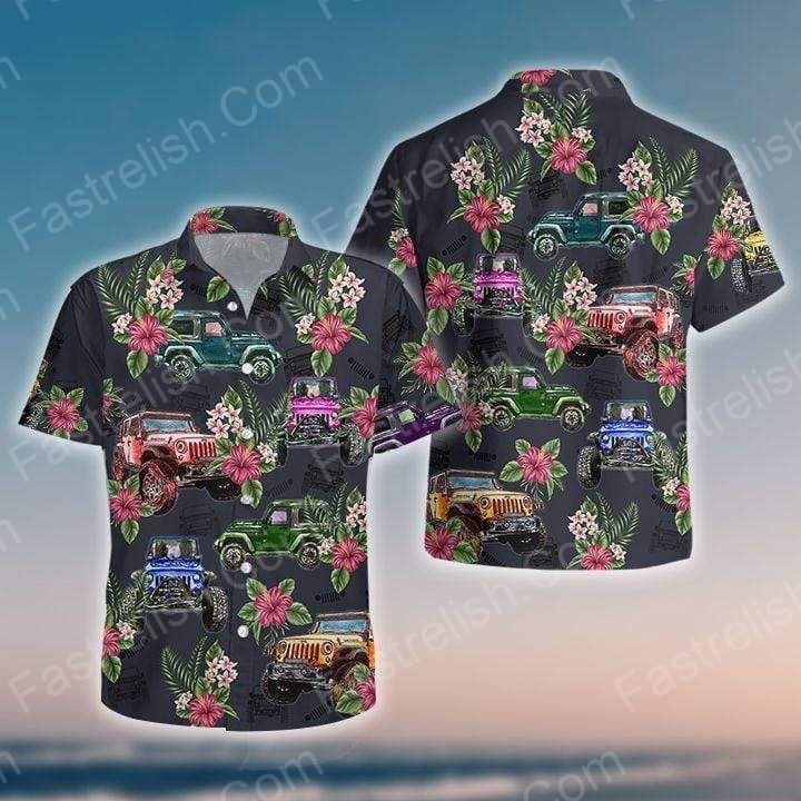 Colorful Hibiscus Hawaiian Shirt | HW5241