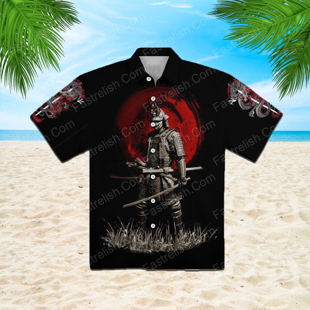 Samurai Tattoo Hawaiian Shirts WT5095