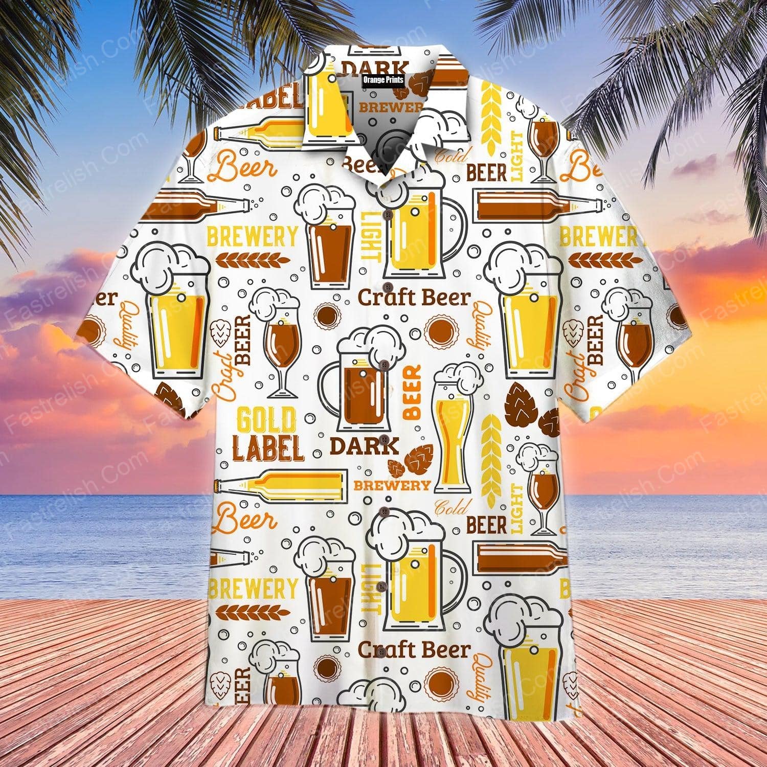 Beer Born To Drink Hawaiian Shirts WT1776