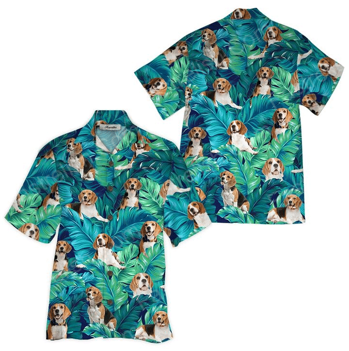 Beagle Hawaiian Shirt HW5763
