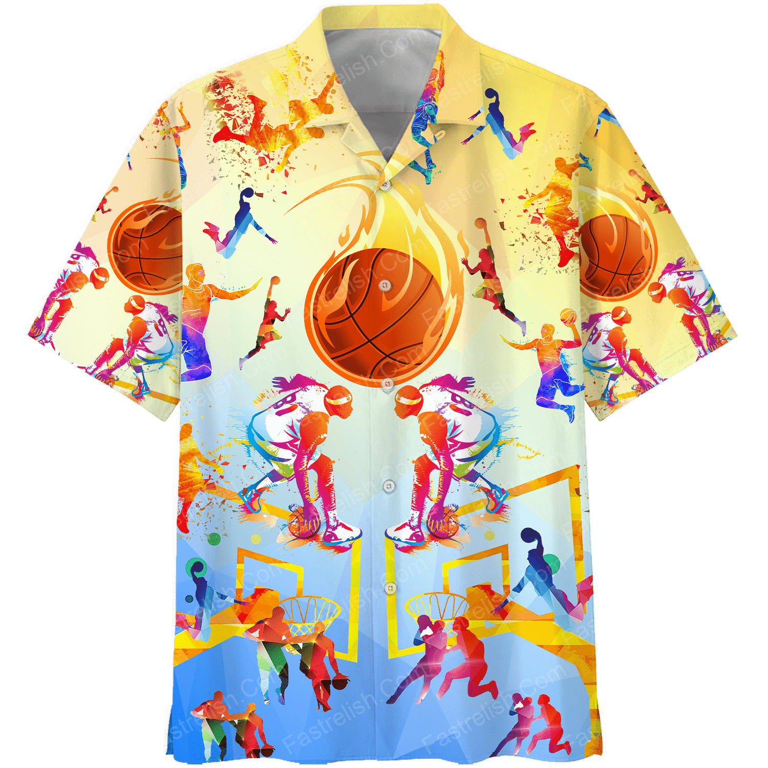 Basketball Hawaiian Shirt HW7221