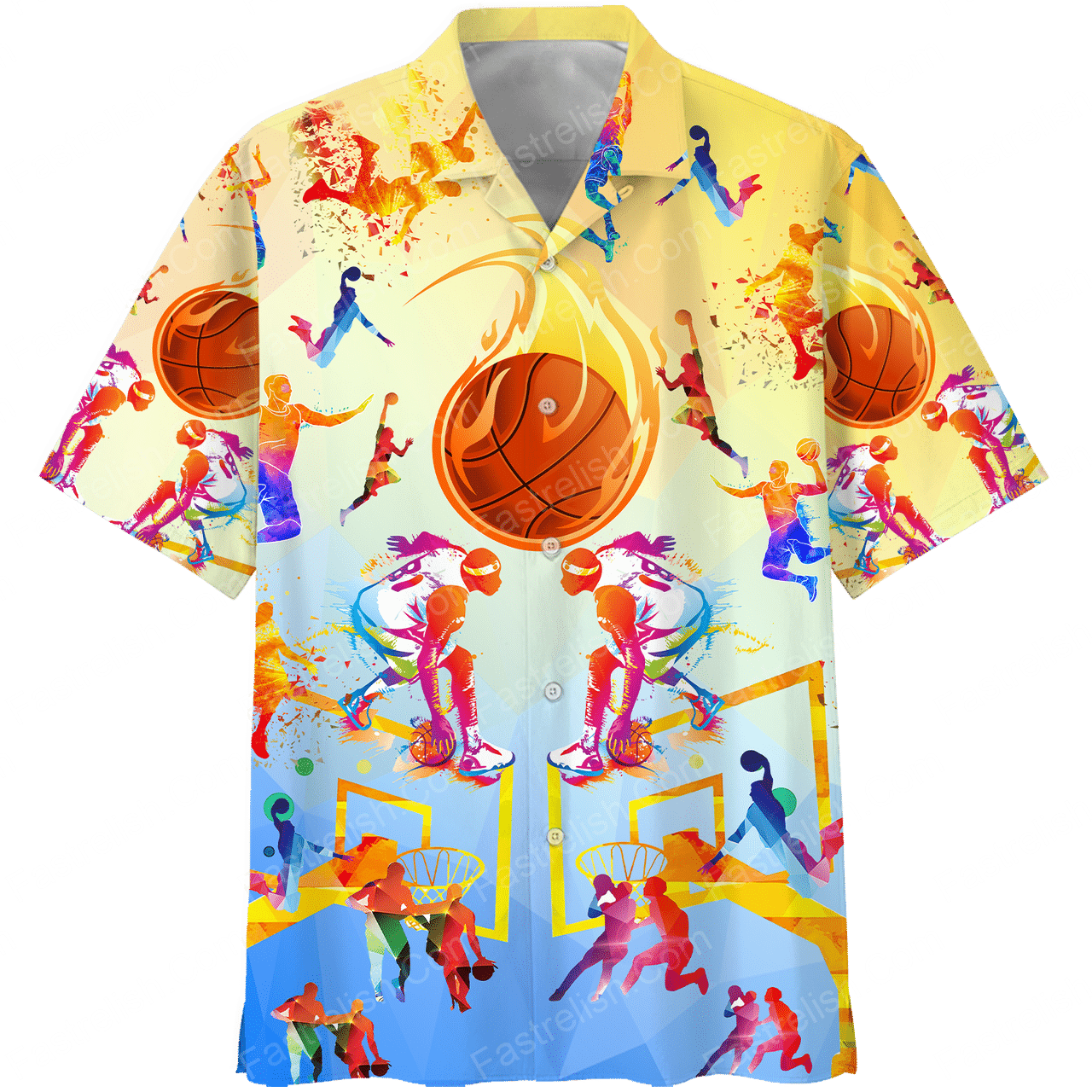 Basketball Hawaiian Shirt | HW7221