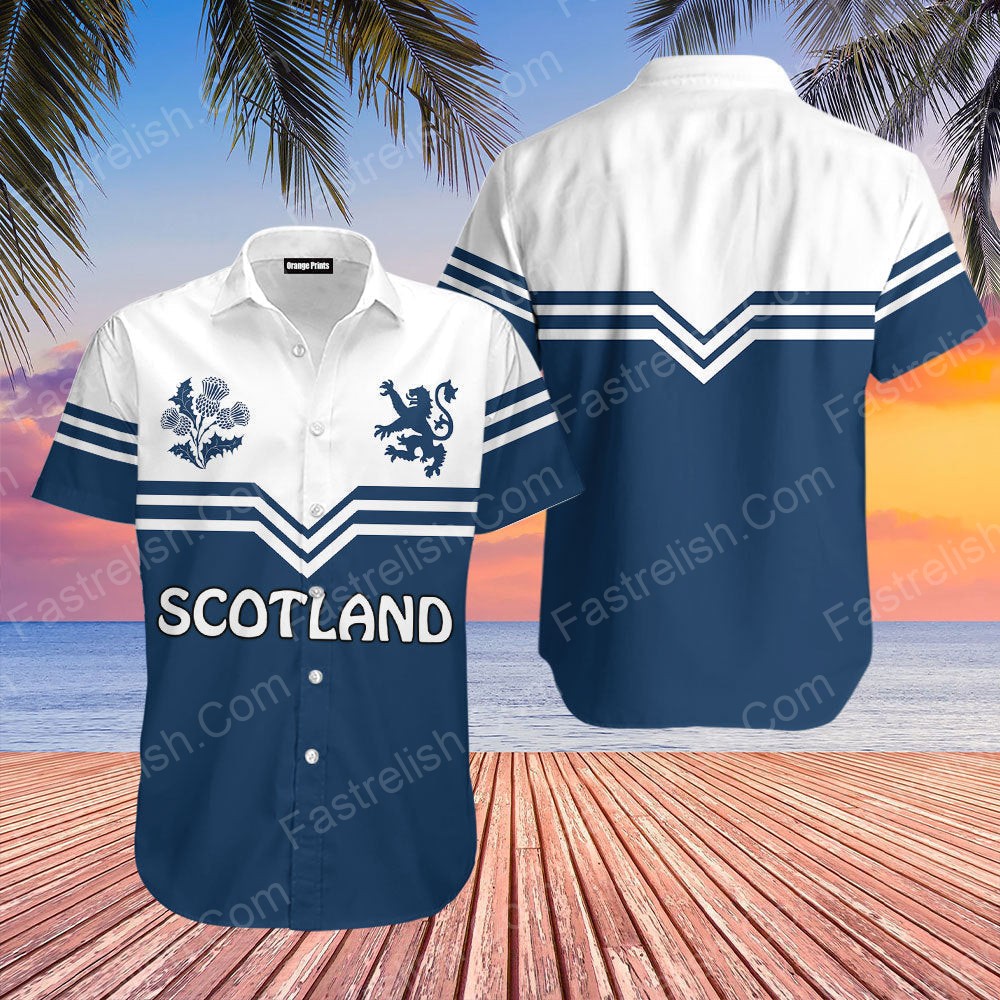 Scotland Royal Lion Hawaiian Shirts WT6589