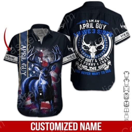 April Guy Custom Name Aloha Hawaiian Shirts HN1570