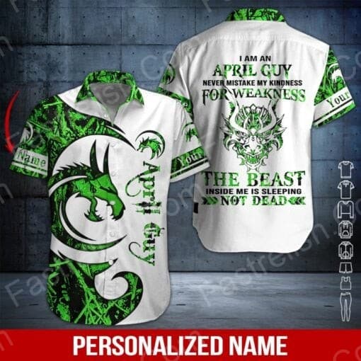 April Guy Custom Name Aloha Hawaiian Shirts HN1252