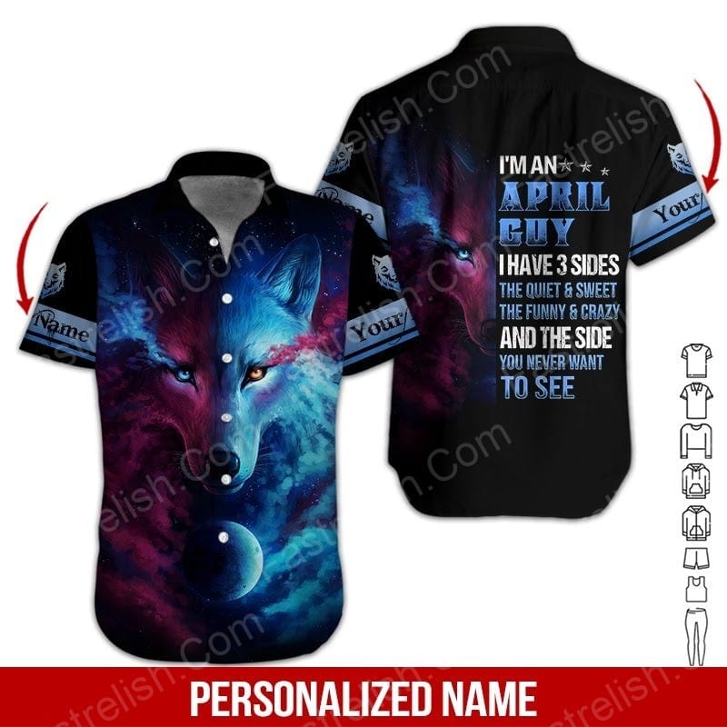 April Guy Custom Name Aloha Hawaiian Shirts HN1202