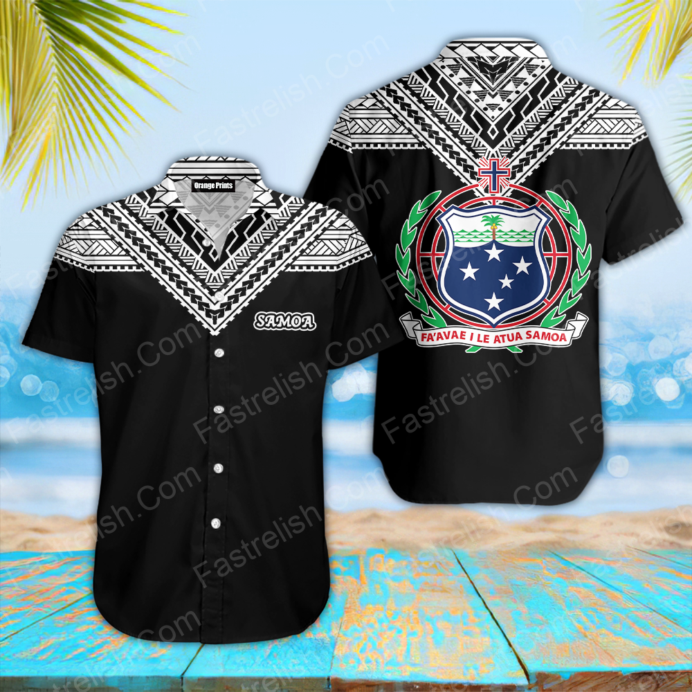 Samoan Hawaiian Shirts WT6151