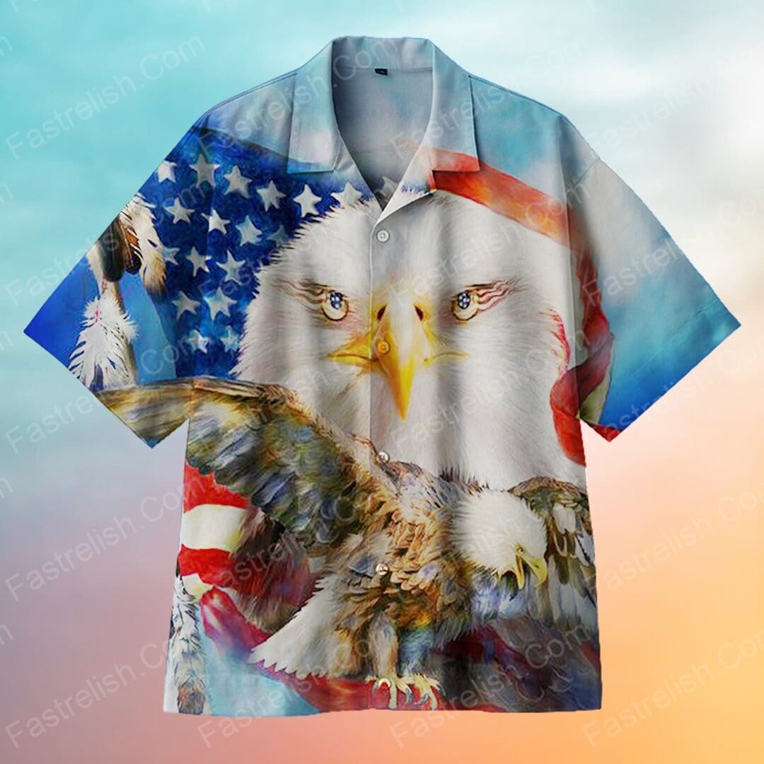 American Independence Day Aloha Hawaiian Shirts HW6721