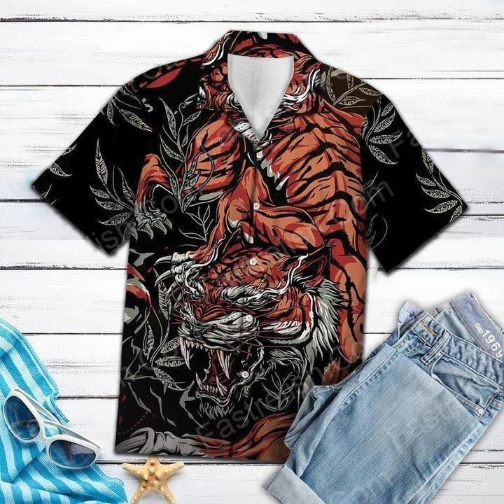 Amazing Tiger Hawaiian Shirt | For Men &amp; Women | HW1452