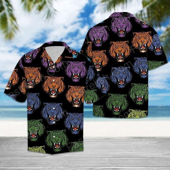 Amazing Tiger Aloha Hawaiian Shirts HW1446