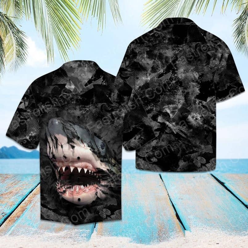 Amazing Shark Aloha Hawaiian Shirts HW2398