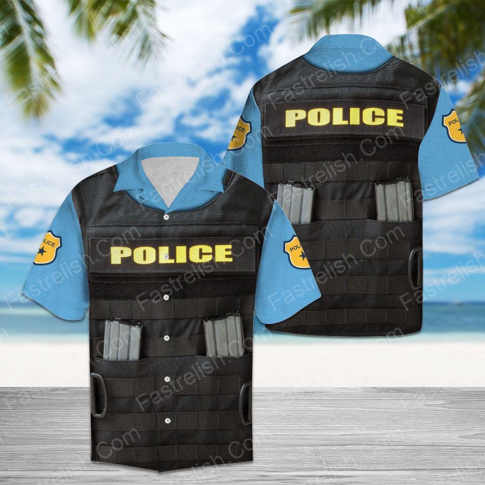 Amazing Police Hawaiian Shirt | For Men & Women | HL2730