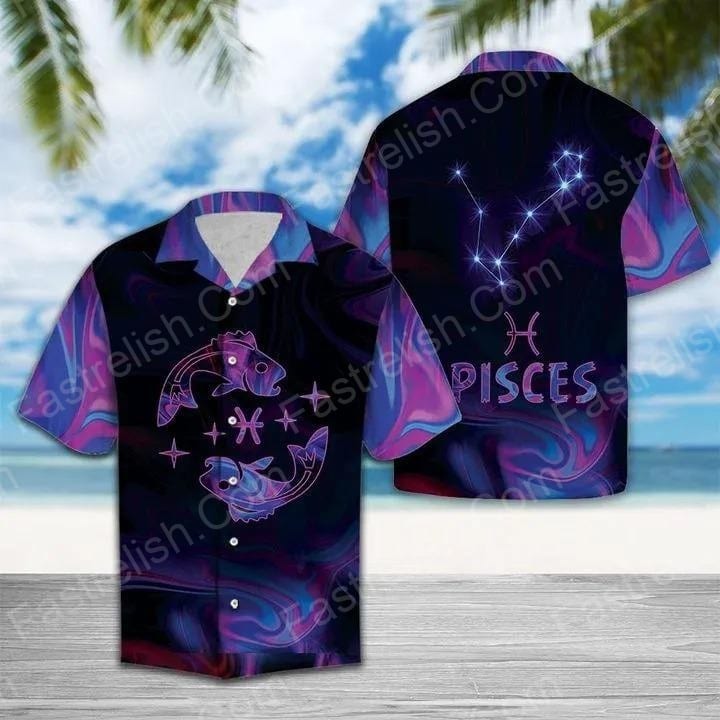 Amazing Pisces Horoscope Hawaiian Shirt | HW1371