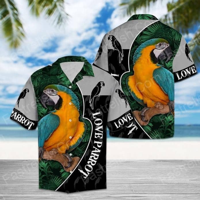 Amazing Parrot Aloha Hawaiian Shirts HW5943