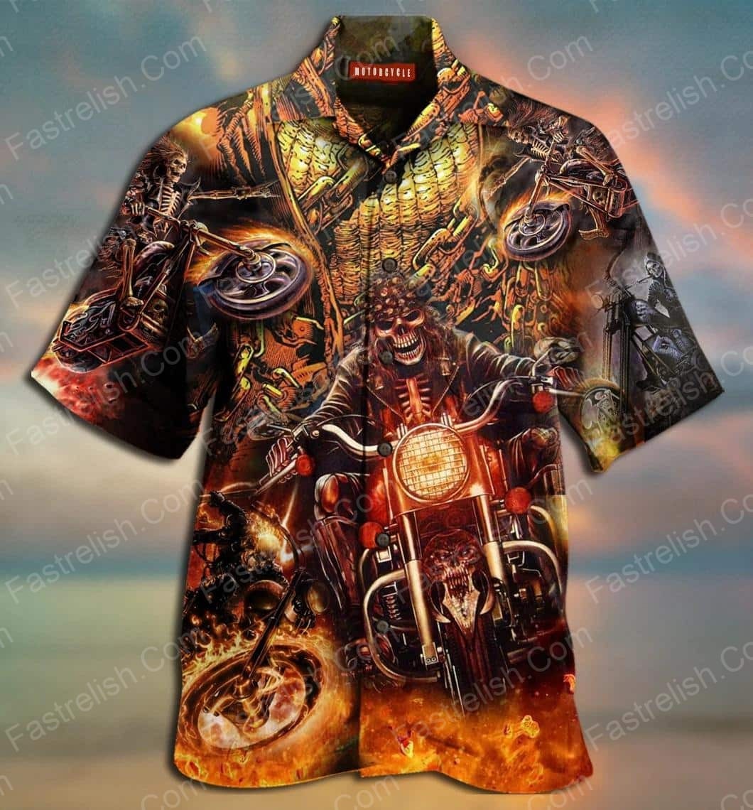 Amazing Motorcycle Racing Aloha Hawaiian Shirts HW1692