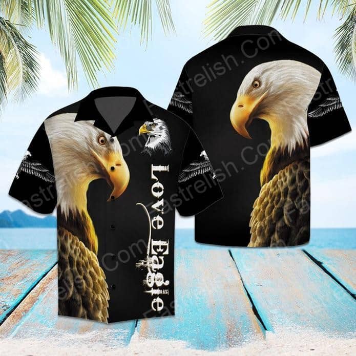 Amazing Eagle Aloha Hawaiian Shirt | HW5924