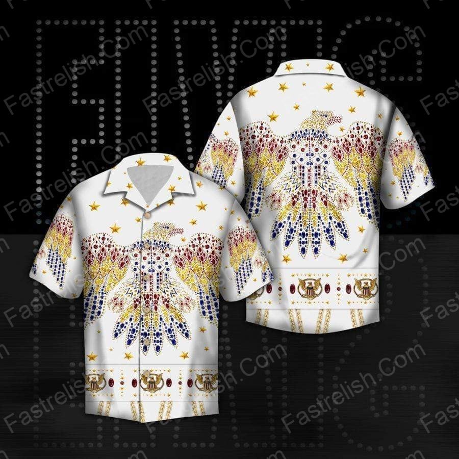 Amazing Eagle Aloha Hawaiian Shirt | HW5246