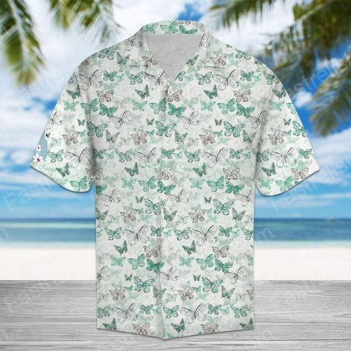 Amazing Butterfly Aloha Hawaiian Shirts HW1617