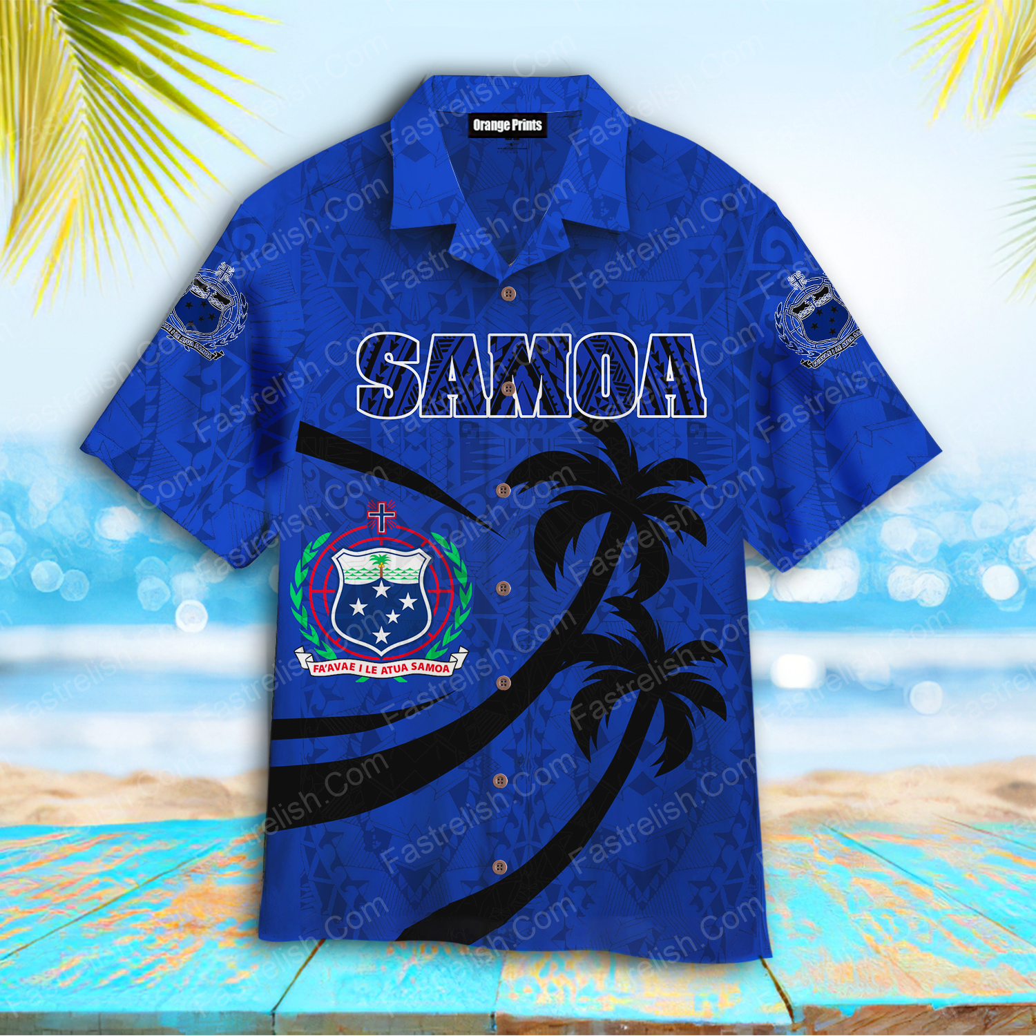 Samoa Polynesian Hawaiian Shirts WT5644