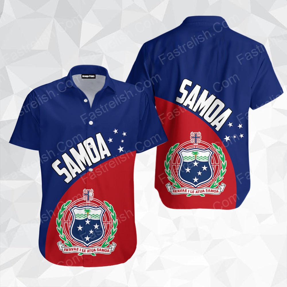 Samoa Hawaiian Shirts WT5673
