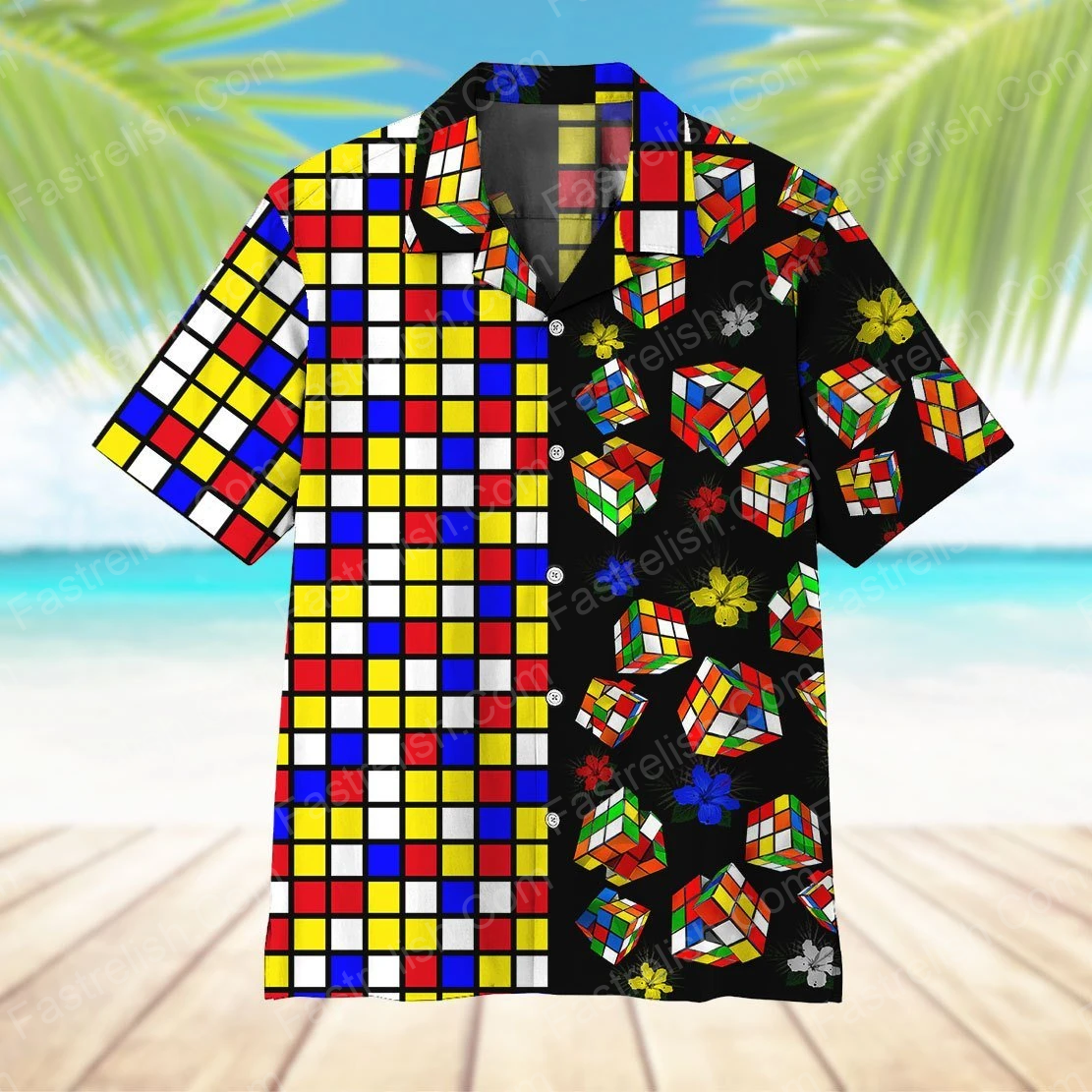 Rubik Hawaiian Shirts HW4249