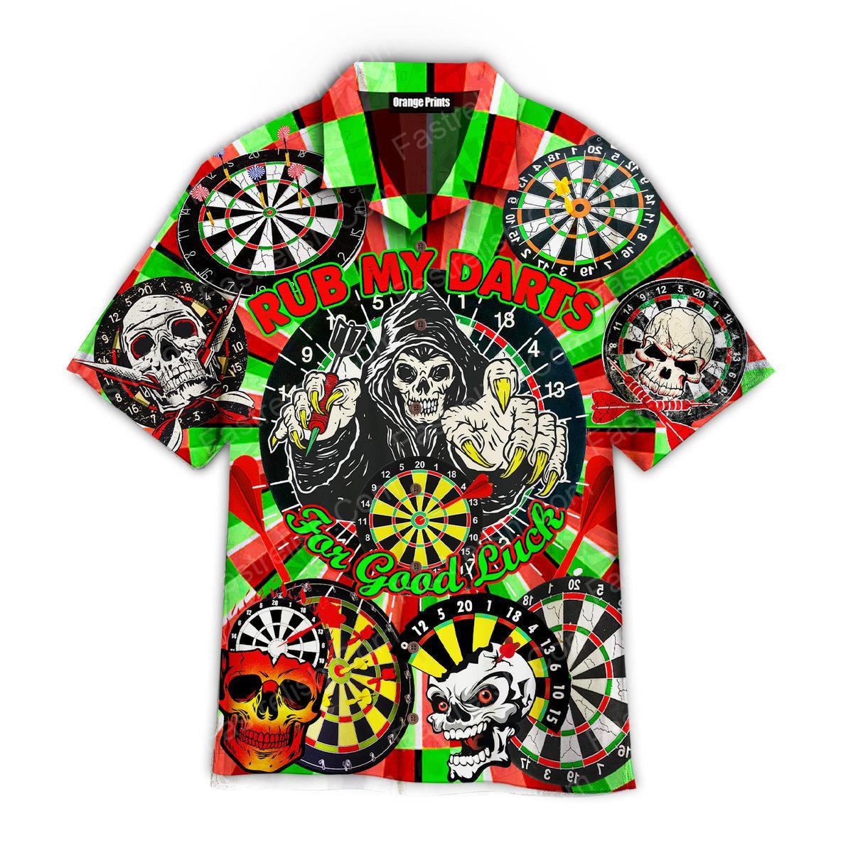 Rub My Darts For Good Luck Hawaiian Shirt | WT9157