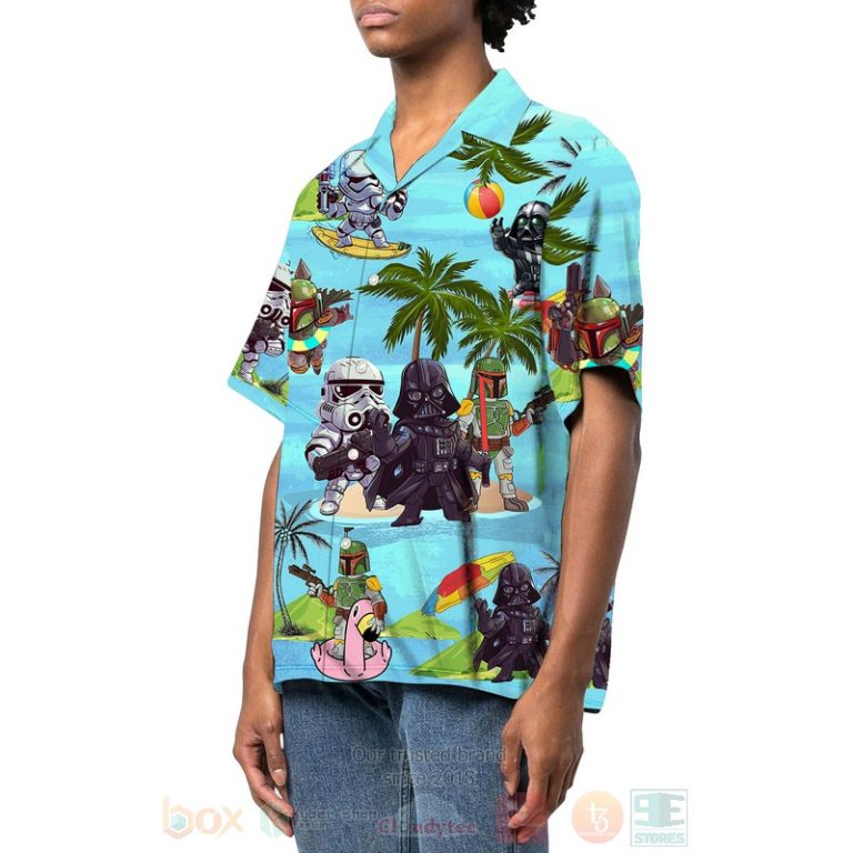 Darth Vader Boba Fett Hawaiian Shirt