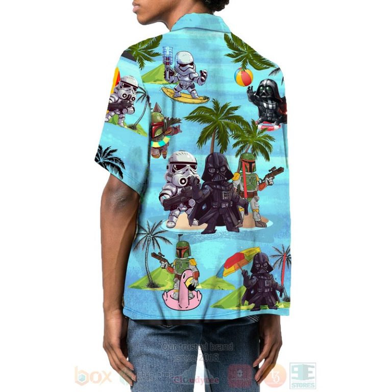 Darth Vader Boba Fett Hawaiian Shirt