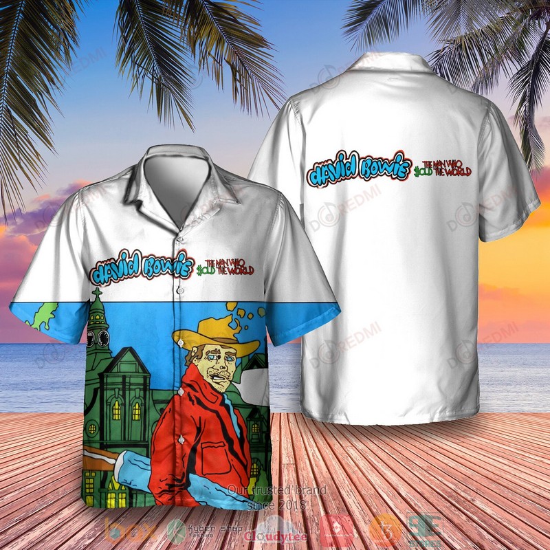 David Bowie Hunky Dory Hawaiian Shirt