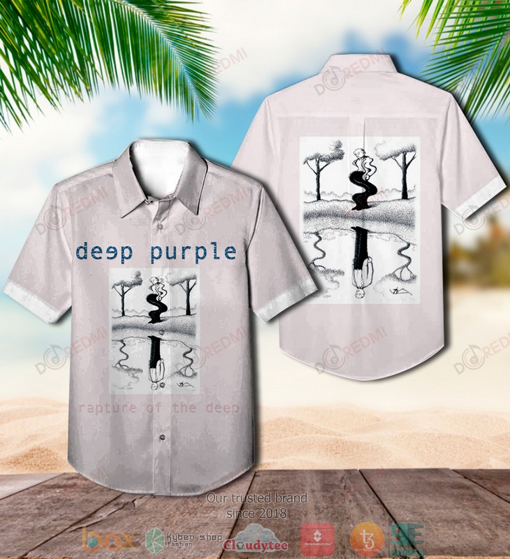 Deep Purple Band Rapture Of The Deep Hawaiian Shirt