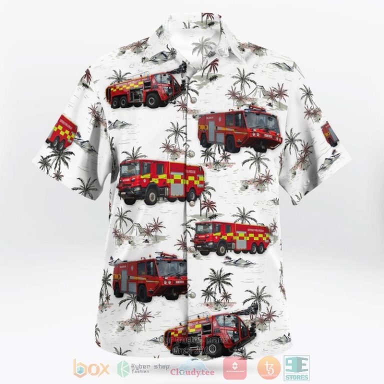 Defence Fire And Rescue Service Hawaiian Shirt