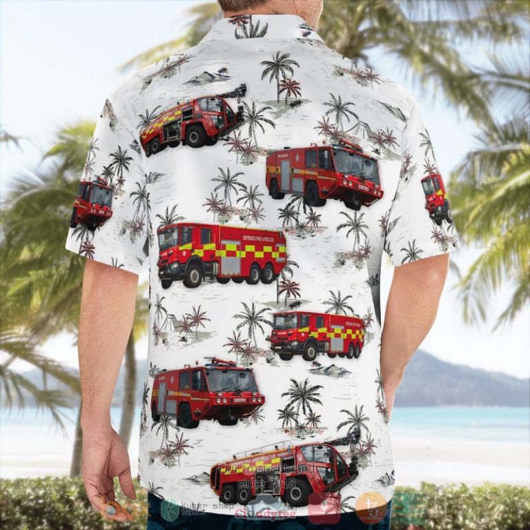 Defence Fire And Rescue Service Hawaiian Shirt