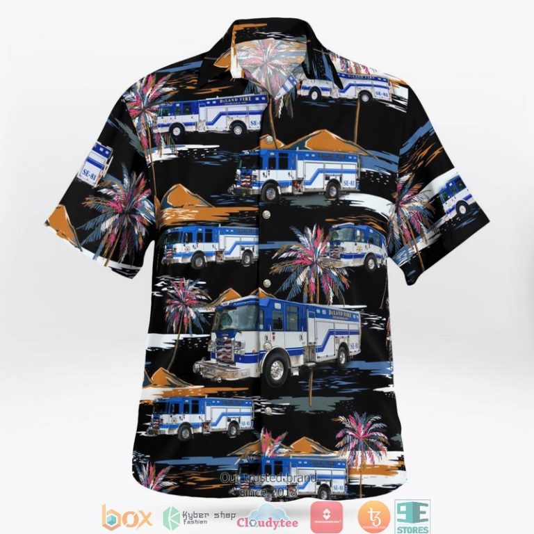 Deland Fire Department Hawaiian Shirt
