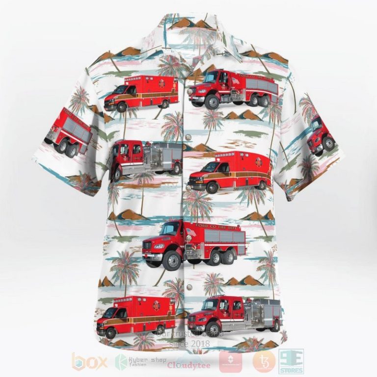 Dodge City Kansas Ford County Fire Ems Dodge City Station Hawaiian Shirt