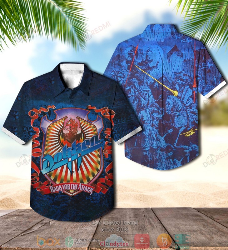 Dokken Back For The Attack Hawaiian Shirt