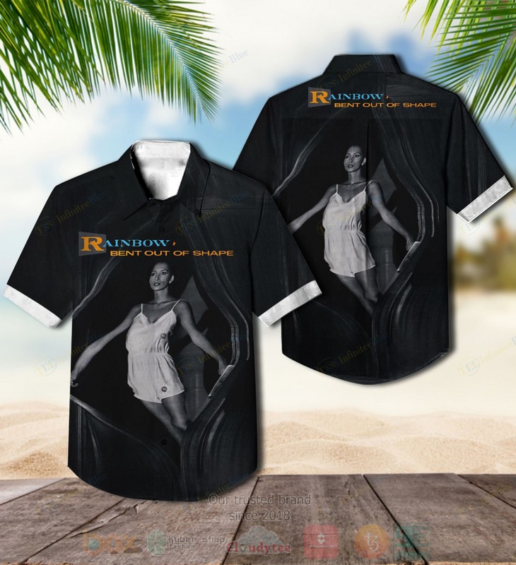 Dokken Rainbow Bent Out Of Shape Album Hawaiian Shirt