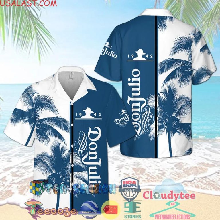 Don Julio Tequila Palm Tree Aloha Summer Beach Hawaiian Shirt