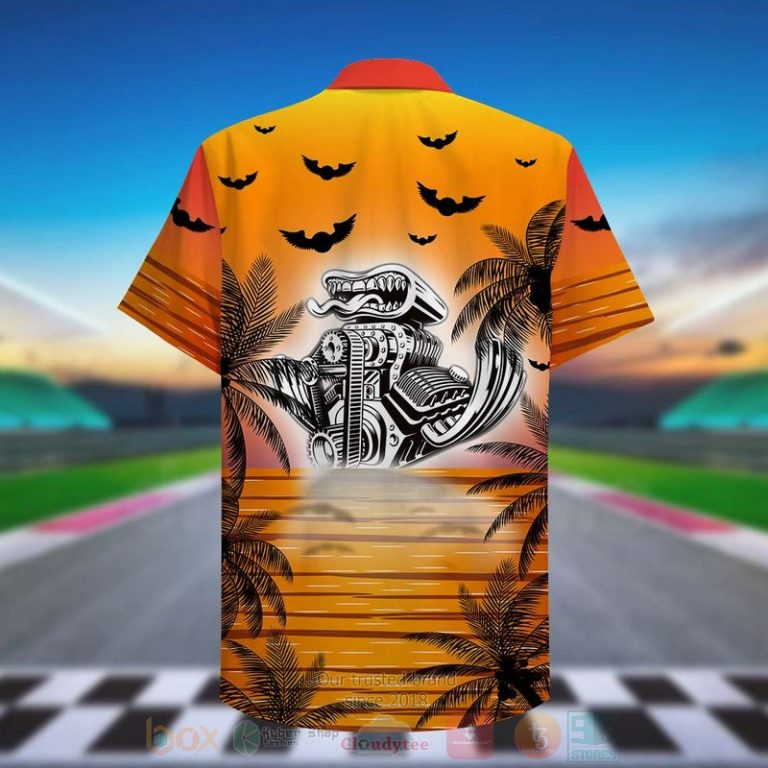 Drag Racing Custom Kulture Hot Rod Hawaiian Shirt