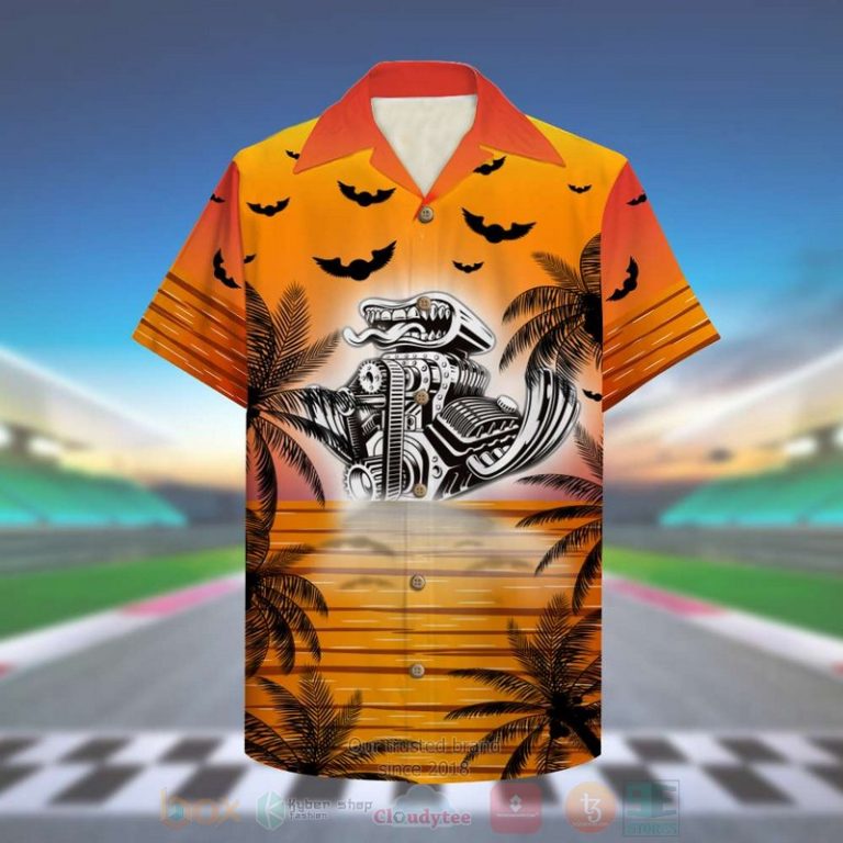 Drag Racing Custom Kulture Hot Rod Hawaiian Shirt