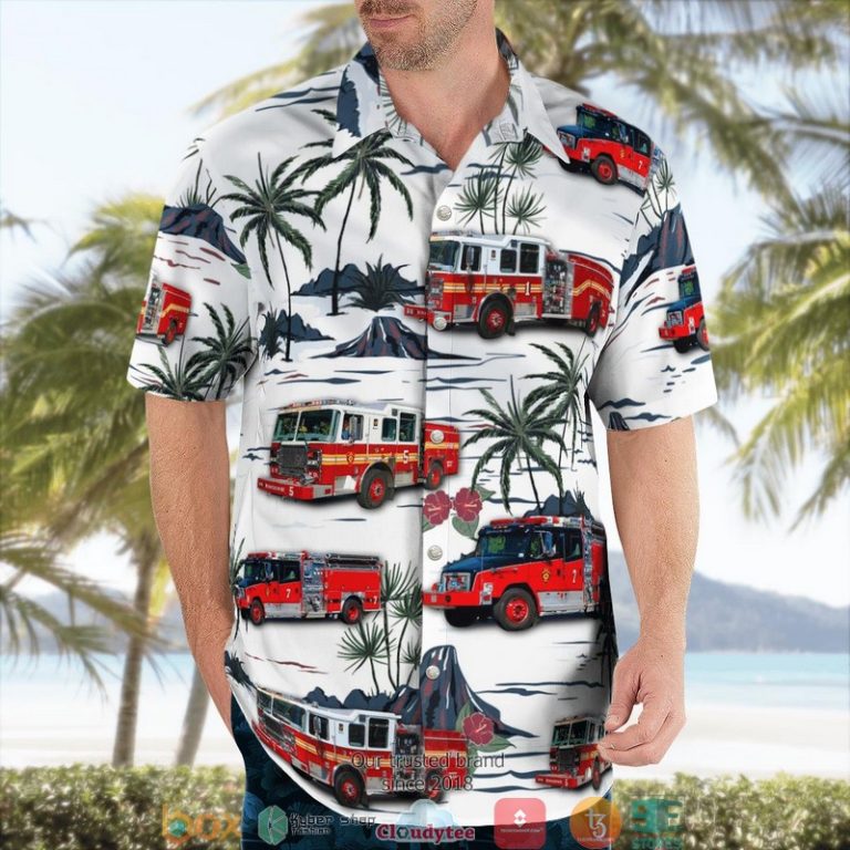 East Providence Fire Department And Emergency Management Agency Hawaiian Shirt