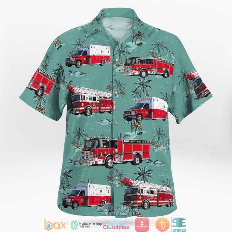 East Rockaway New York East Rockaway Fire Department 3D Hawaii Shirt