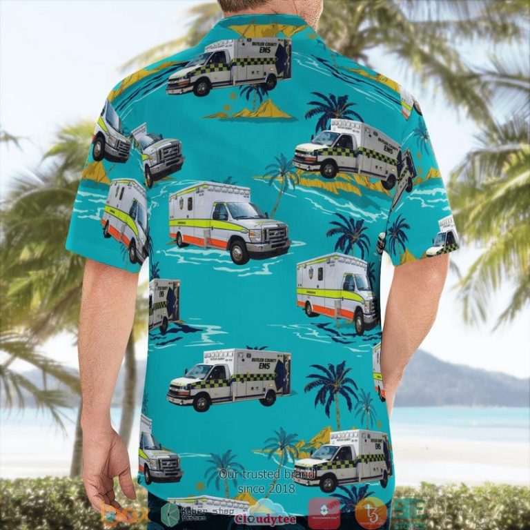 El Dorado Kansas Butler County Ems 3D Hawaii Shirt